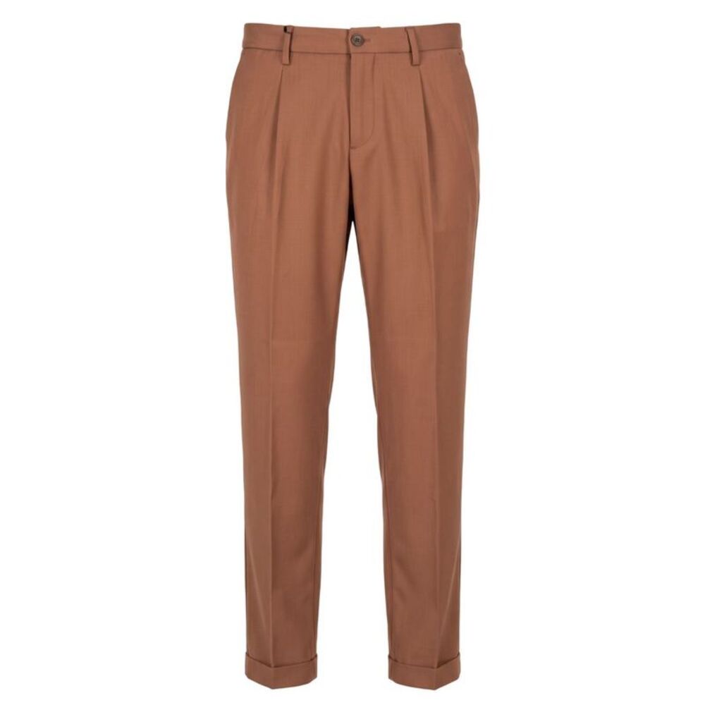 Baldinini Trend Brown Viscose Men Men's Pants